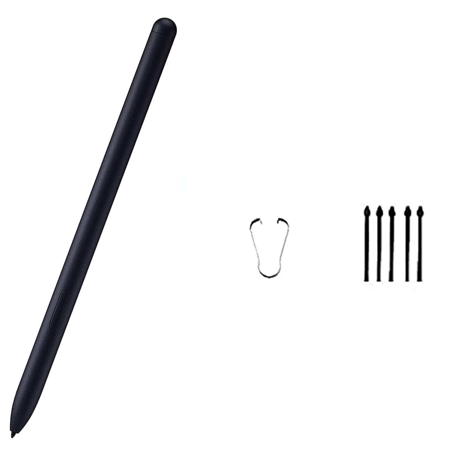 Replacement Pointer Stylus Pen for Samsung Galaxy Tab S7,Tab S7+ Plus,Tab S7 FE S Pen Stylus+ Tips/Nibs (Black Pen)