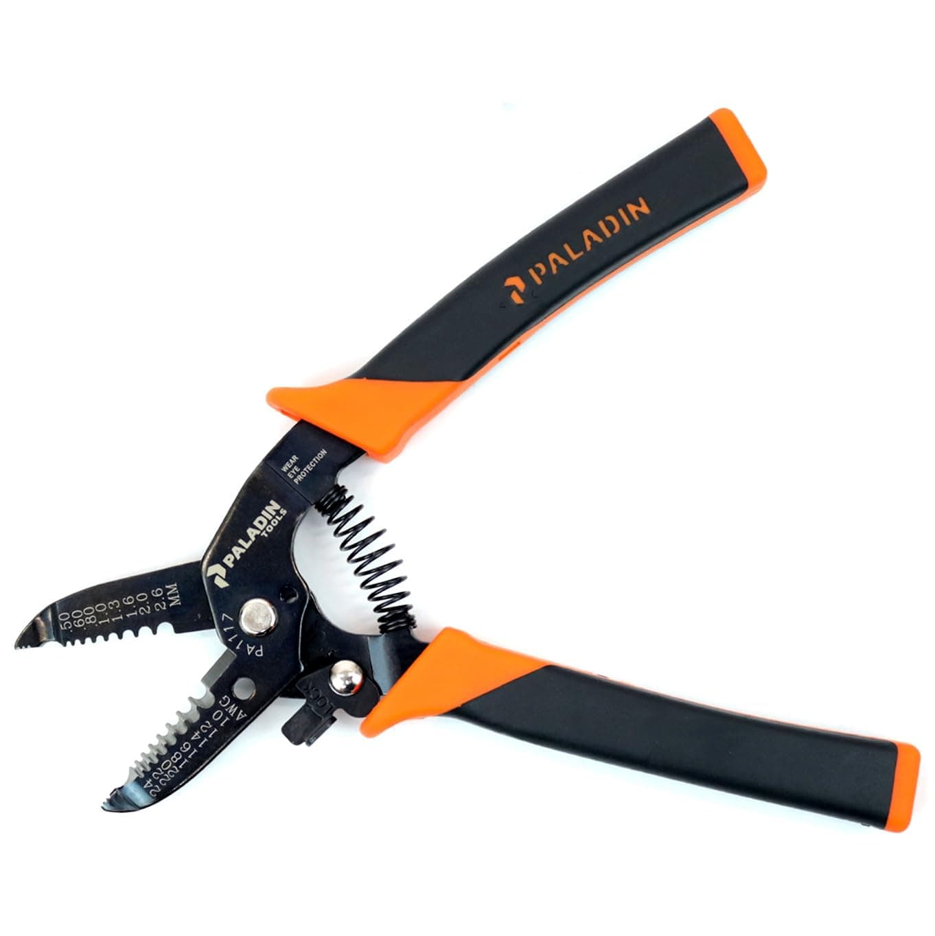 – Paladin Tools PA1117 Wire Stripper Tool and Wire Cutter 10-24 AWG | Professional Grade Heavy Duty Wire Stripping Tool