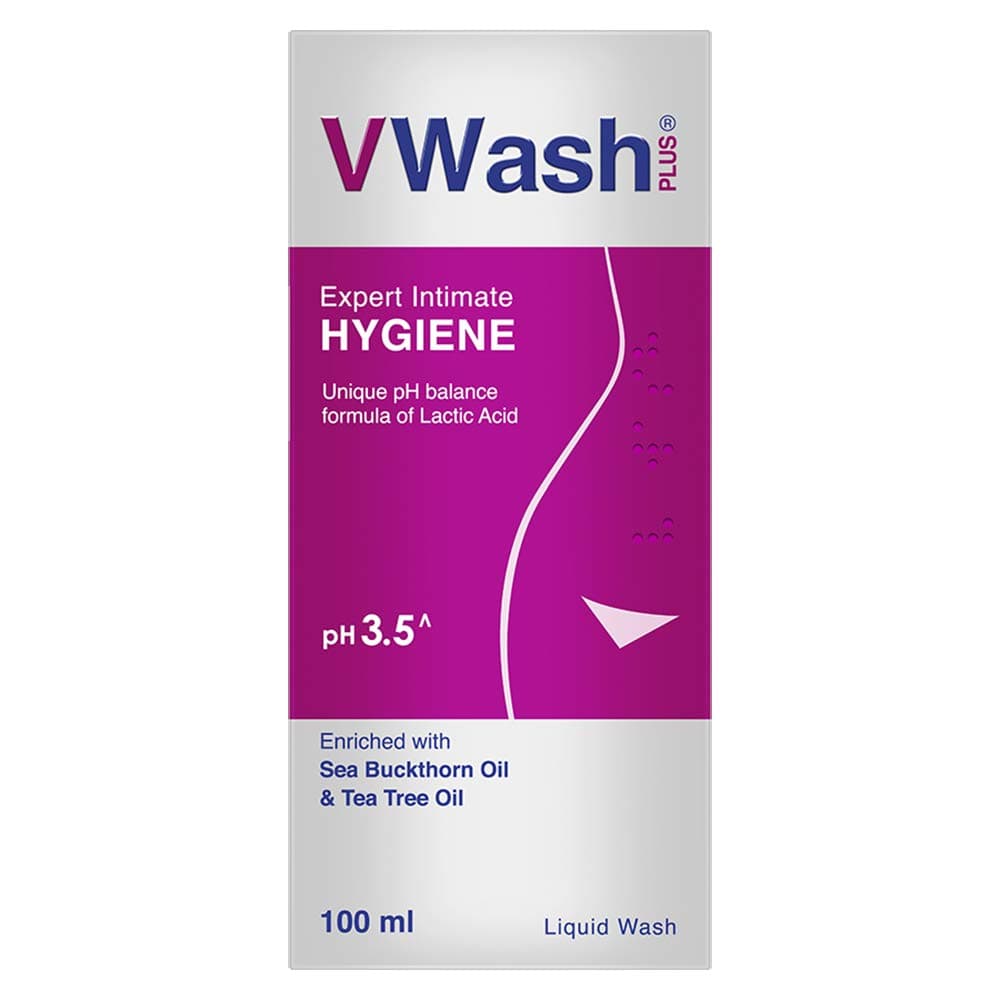 VWash Plus Intimate Hygiene Wash - 100 ml