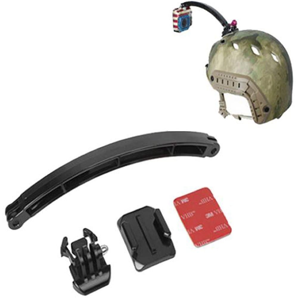 PROtastic Helmet Mount With 20cm Extension Arm for Helmet Mount of GoPro® Hero/SJCAM Action Cameras