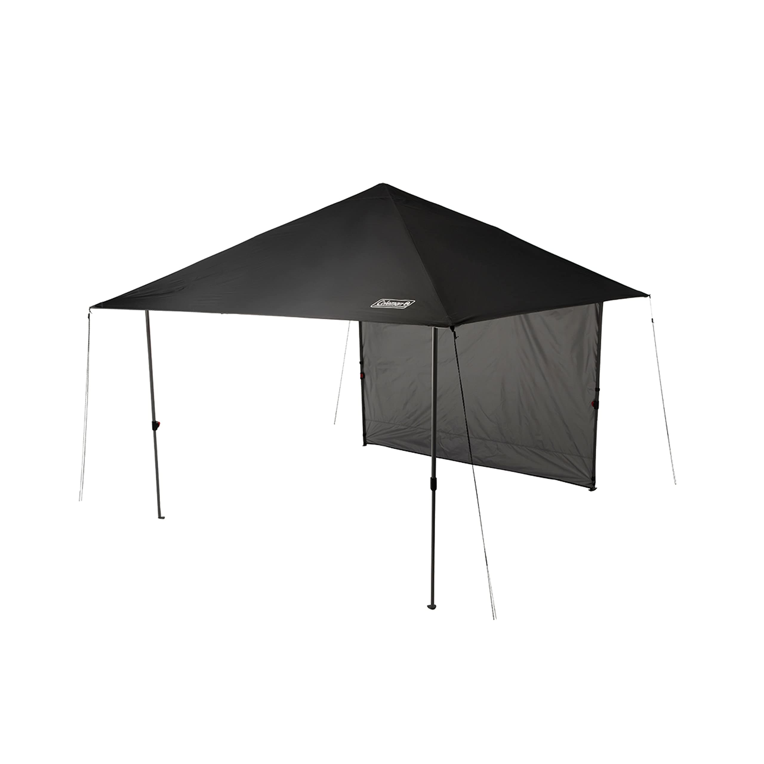 Coleman Oasis Lite Pop-Up Canopy Tent with Side Wall Attachment, Portable Shelter with Easy Setup & Takedown, Wheeled Carry Bag Included, 7x7/10x10ft Sizes