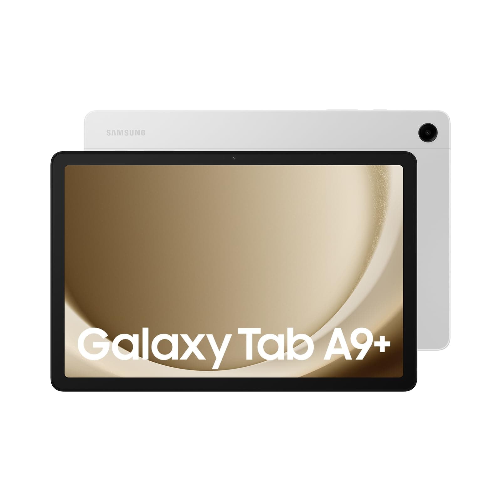 Samsung Galaxy Tab A9+ WiFi Android Tablet, 4GB RAM, 64GB Storage, Silver (UAE Version)