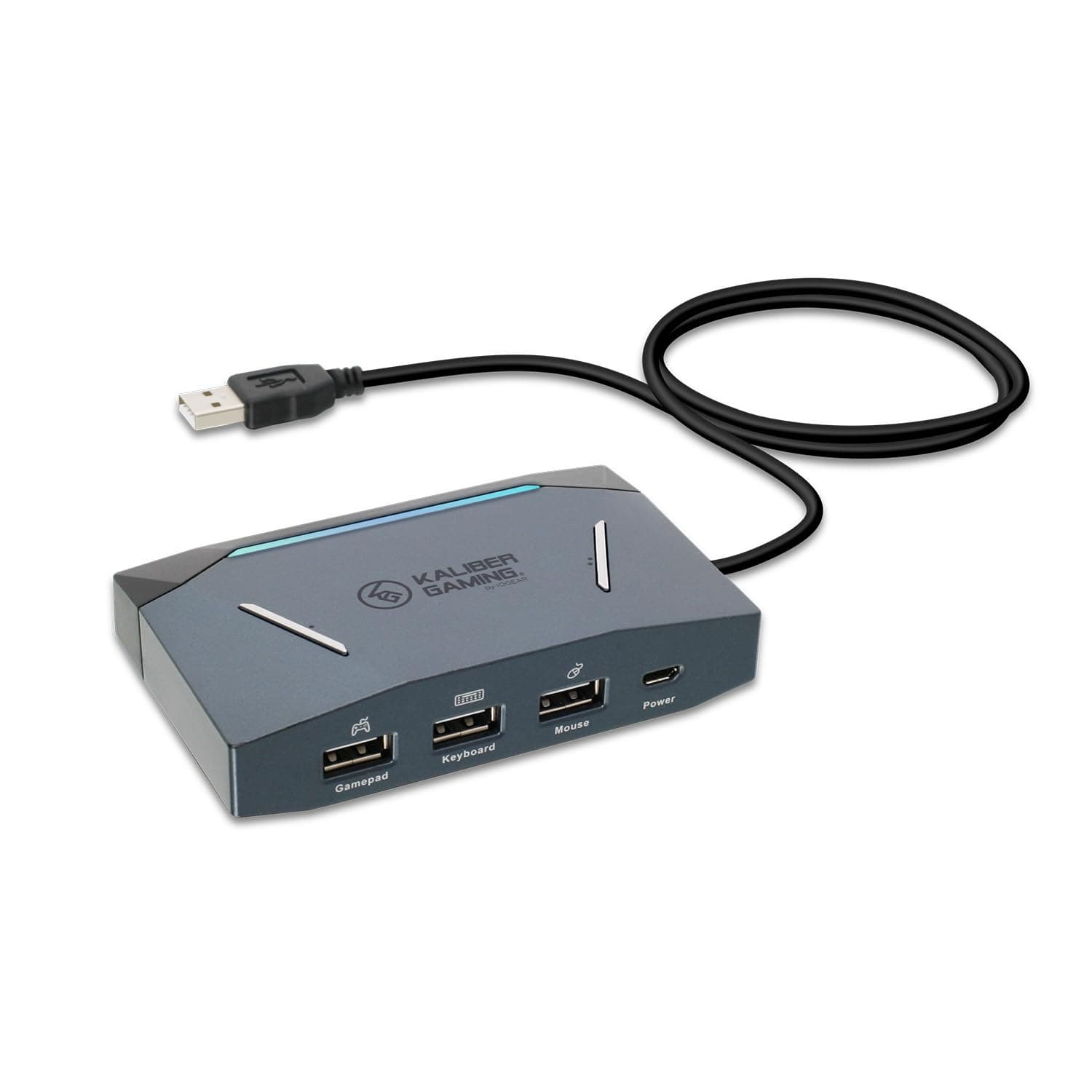 IOGEAR Keyboard Mouse Adapter Compatible with Xbox One, Xbox 360, Xbox Series X/S, PS3, PS4 & Nintendo Switch Plus Controller Crossover, PC Game Console, KeyMander 2 GE1337P2, USB