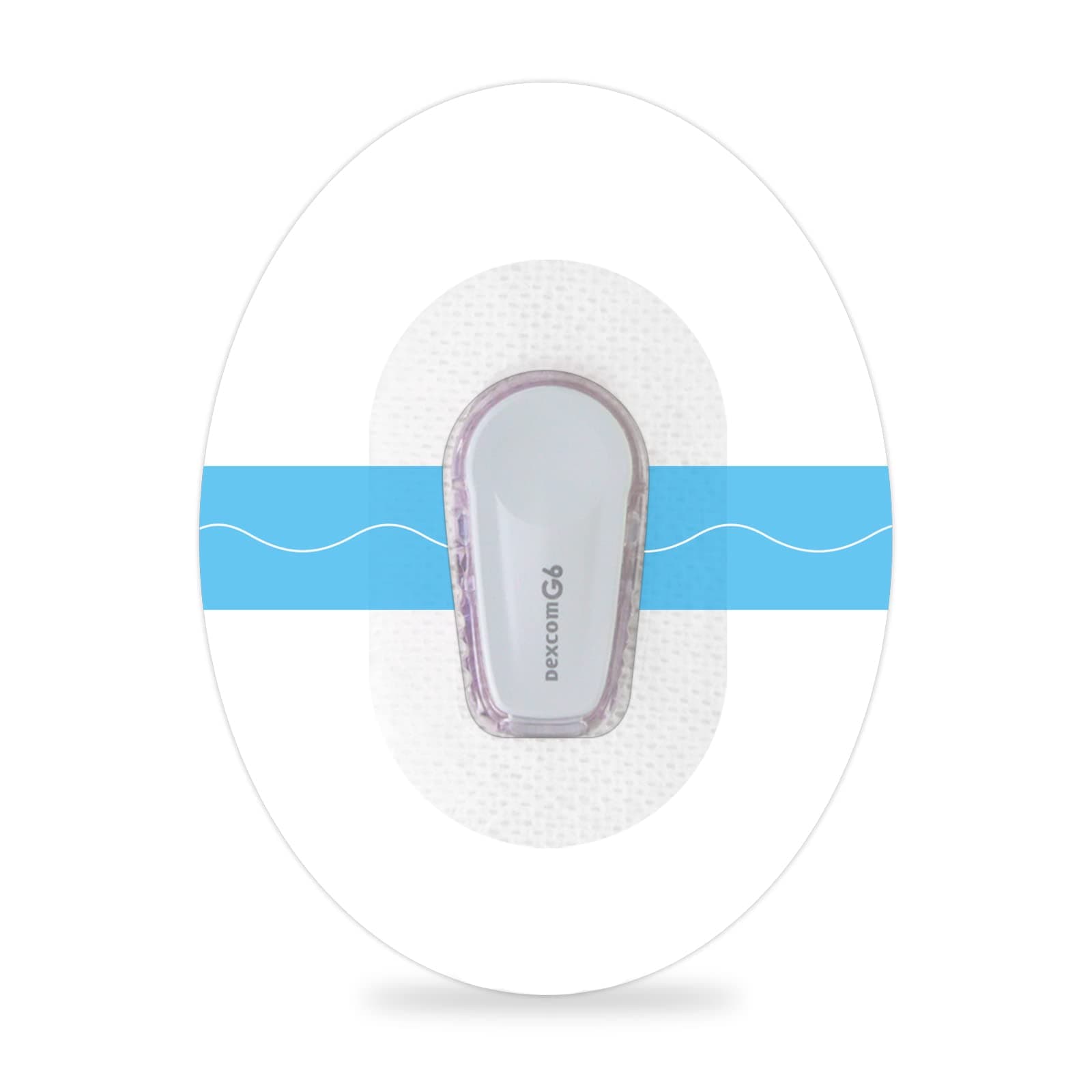 Maylove Dexcom G6 Adhesive Patch,50 Pack Waterproof Patches,Premium Transparent Overpatch for G6 Sensor,Fixation&Skin-Friendly,Continuous Glucose Monitor Protection for 10 Days Stickers