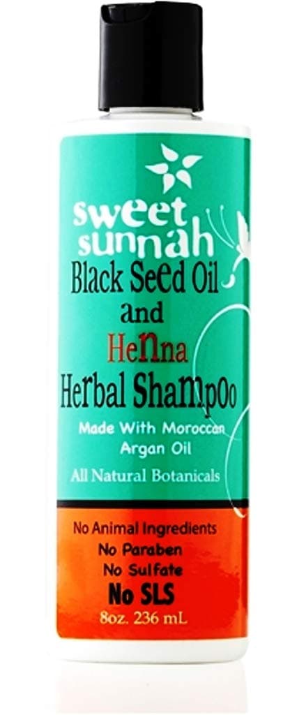 Natural Black Seed Henna Shampoo- 8 oz.