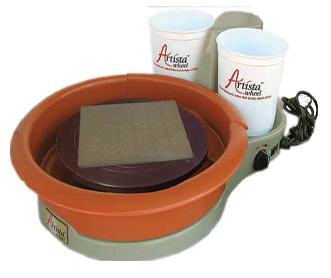 Speedball Artista Potter's Wheel, 1/3 HP Motor, 11-Inch Wheel Head, 25 lbs Capacity for Pottery & Ceramics