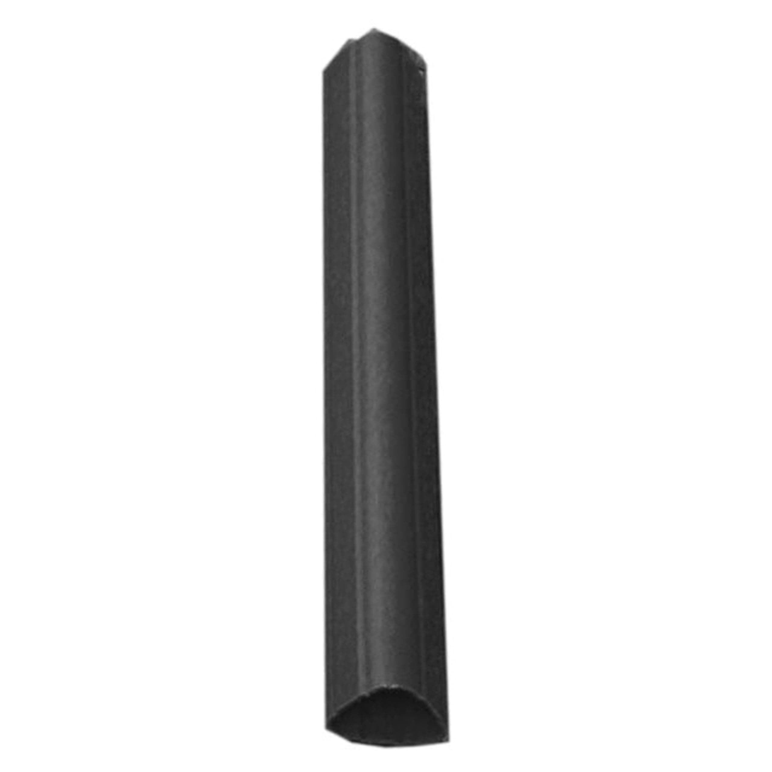 Manufacturing Ground Sleeve for S&K Tri Tel Poles, Plastic Triangular Ground Socket for Bird Feeder and Birdhouse Poles, 17 Inch In Ground Base