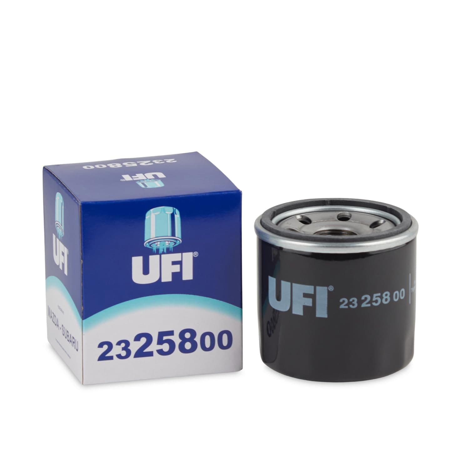 UFI 23.258.00 Oil Spin-on Filter for Various Light Vehicle Vehicles, 5K-Mile Change Interval, Superior Filtration, Heavy-Duty Design, Quick and Easy Installation
