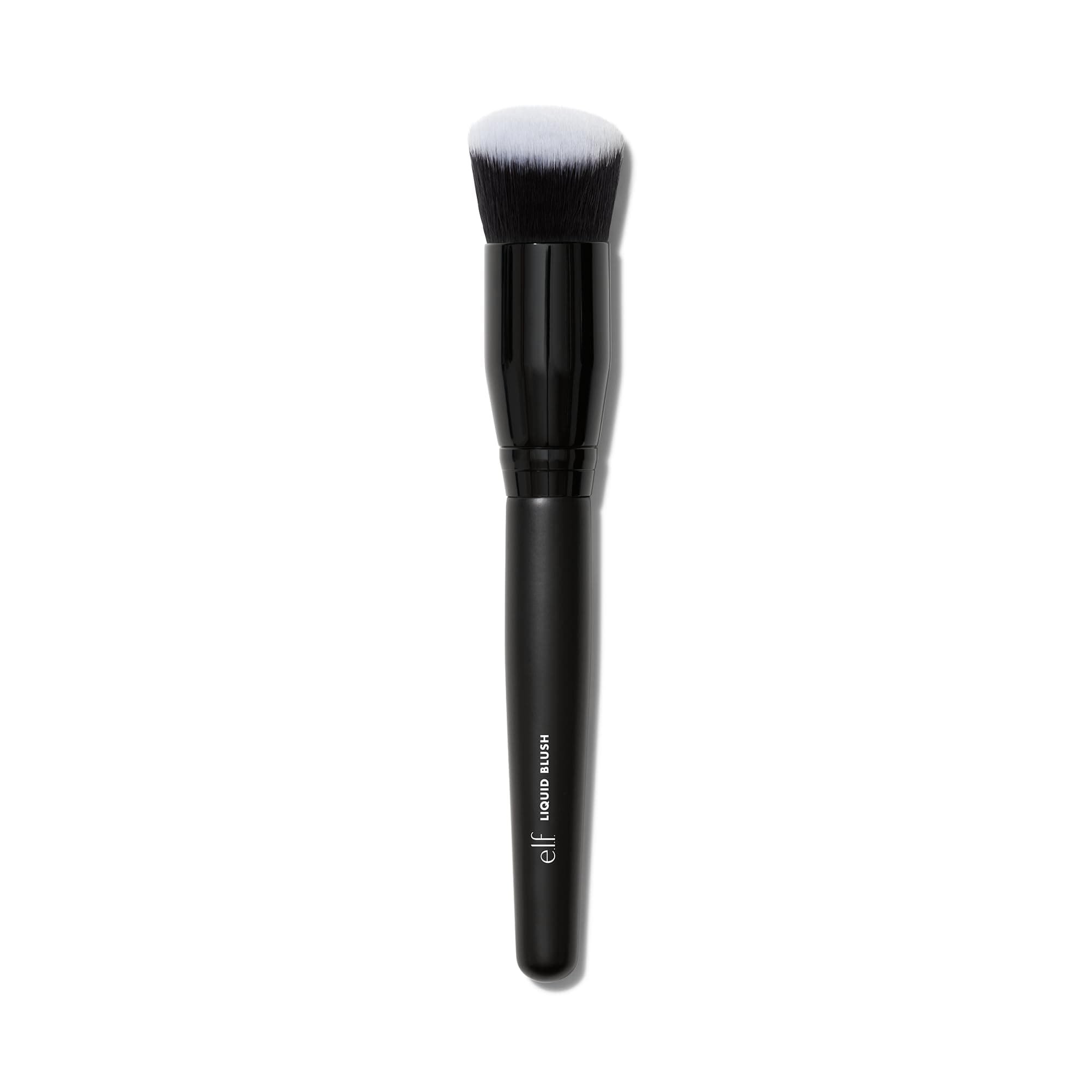 Camo Liquid Blush Brush, Angled Blush Brush Ideal For Applying & Blending Colours On Cheeks, Soft, Dense Bristles, Vegan & Cruelty-free