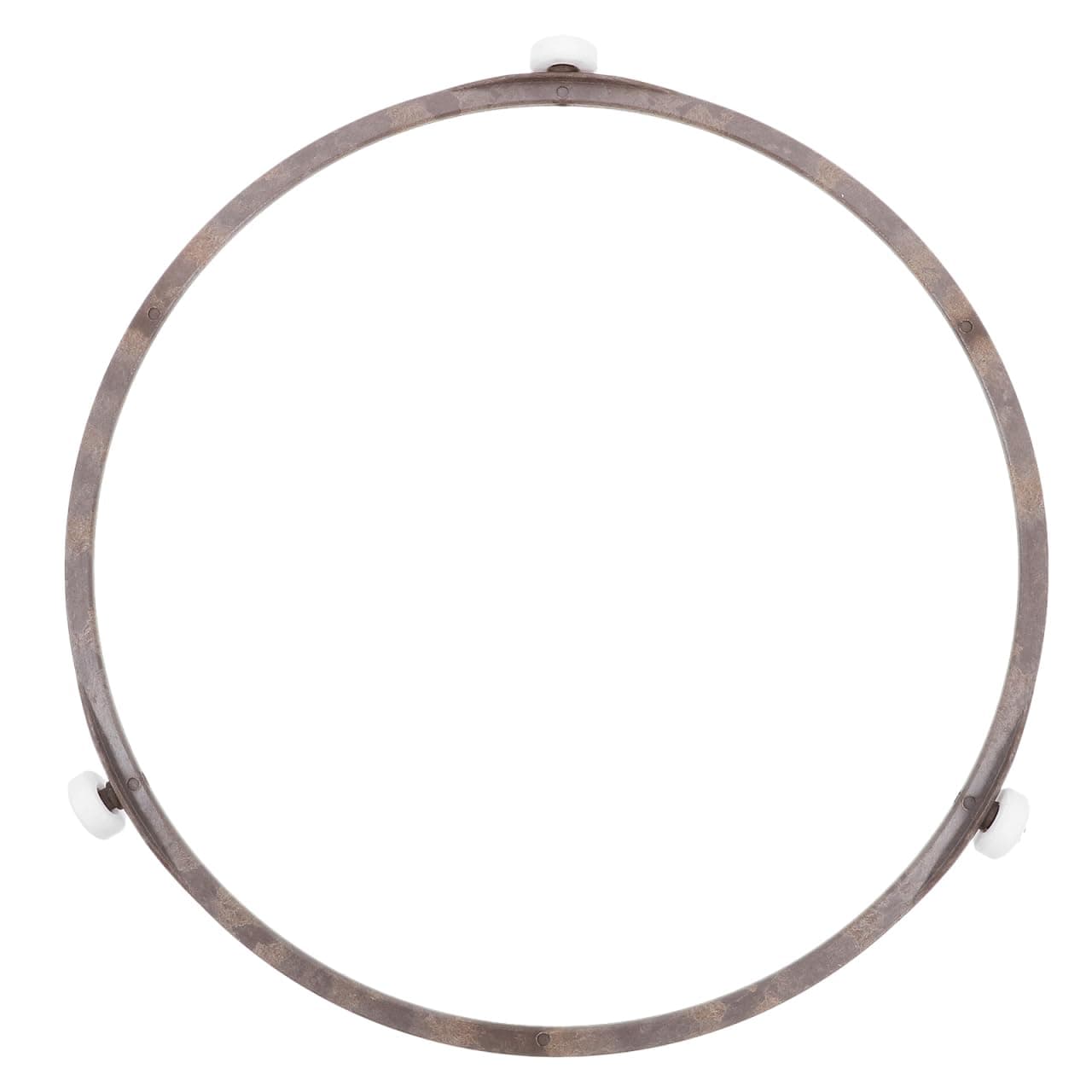 Hemobllo Microwave Turntable Ring 22cm : Plastic Microwave Oven Tray Support Rotating Ring Tray Support for Kitchen