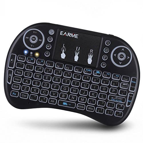 2.4GHz RF Wireless Backlit Keyboard with Touchpad Mouse Smart Phone/PC/Tablet PC/TV Box/Laptop