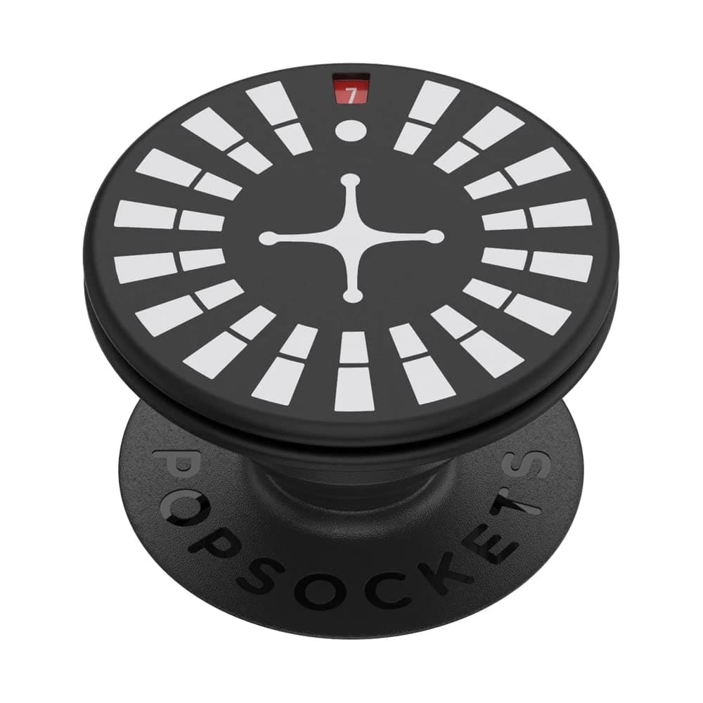 PopSockets PopGrip Backspin: Swappable and Spinnable Grip for Phones and Tablets - Backspin Roulette