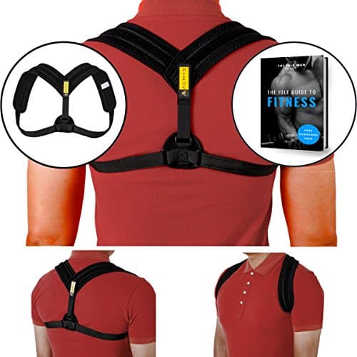 Adjustable Posture Corrector for Men and Women Ergonomically Designed to Offer Excellent Brace Support Helps You Achieve Best Posture for Back Pain Treatment Shoulders & Neck Learned