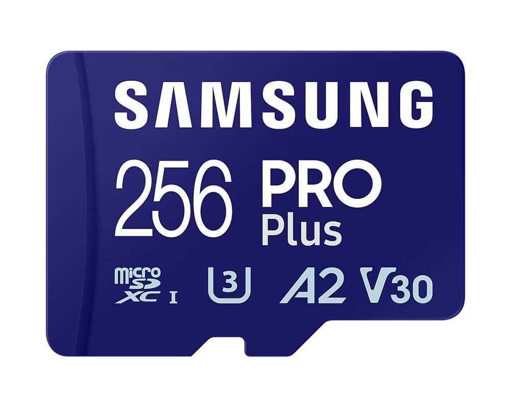 PRO Plus MicroSD Card, 256 GB, UHS-I U3, Full HD & 4K UHD, Read Speed 180 MB/s, Write Speed 130 MB/s, Memory Card for Cameras and Drones, Includes USB Card Reader, MB-MD256SA/EU