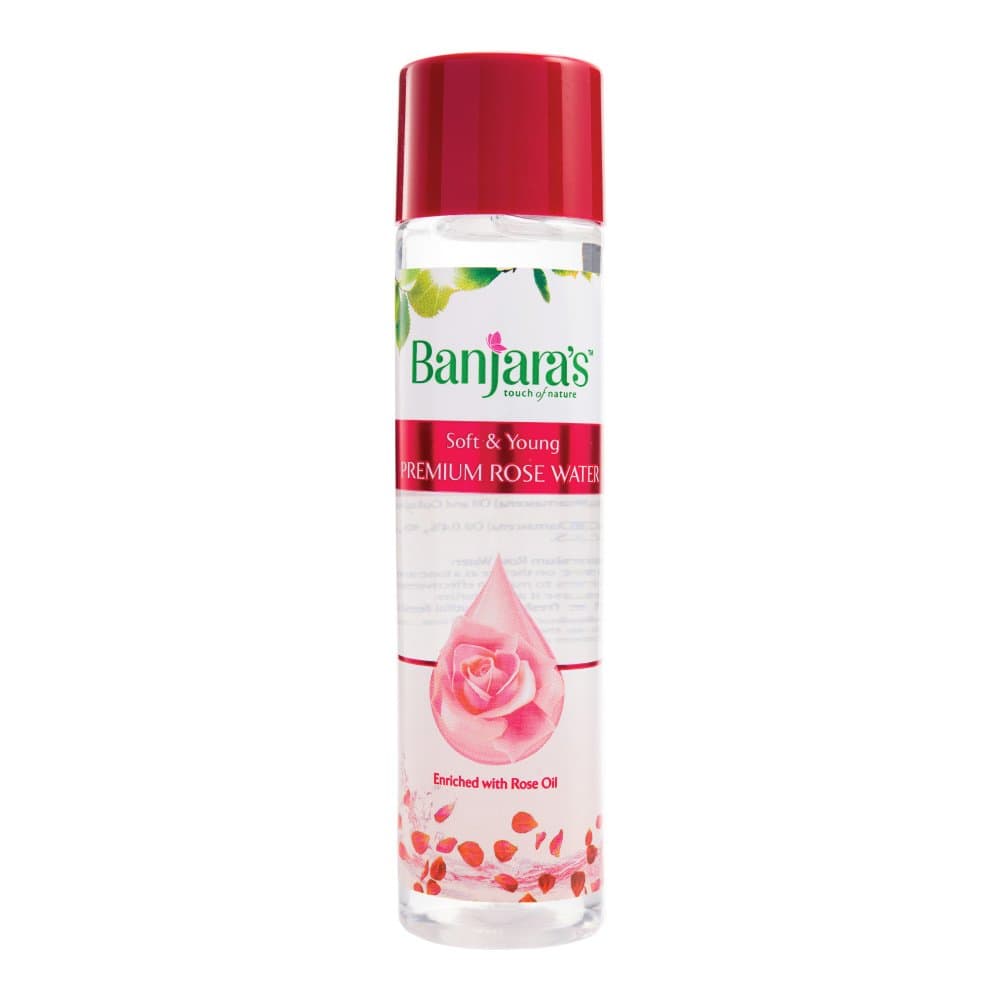 Banjara's Rose Water, Pink, 120 ml