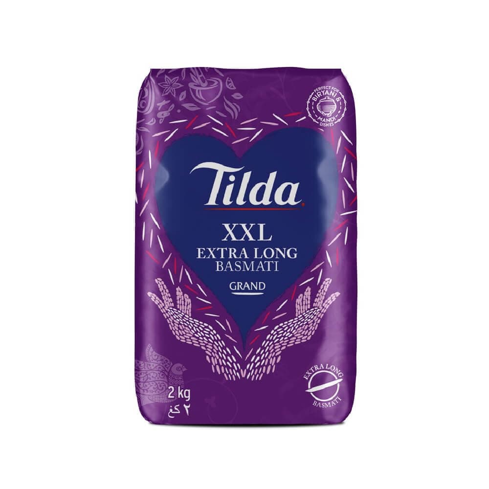 Tilda Grand Extra Long Basmati Rice, 2Kg