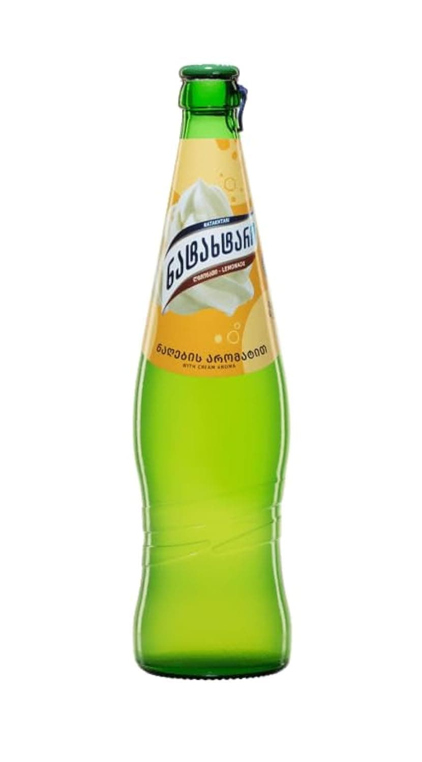 Natakhtari Cream Lemonade Carbonated Soft Drink 500 ml