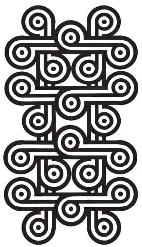 Jonathan Adler WallPops WPK0190 Charlie Kit Wall Applique