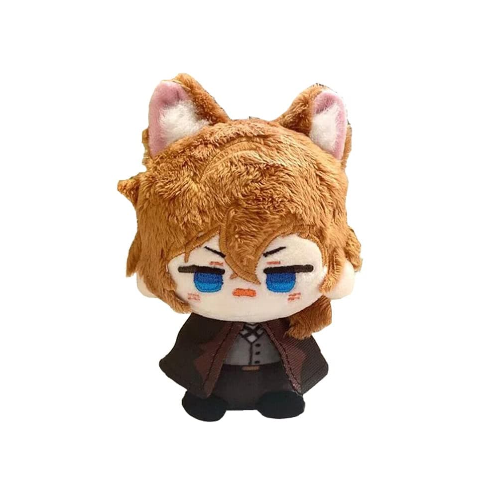 KILA MILA Anime Plush Doll Dazai Osamu Nakahara Chuuya Edogawa Rampo Mini Pen...