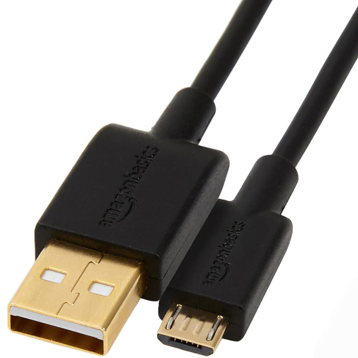 AmazonBasics USB 2.0 A-Male to Micro B Charger Cable, 10 feet, Black