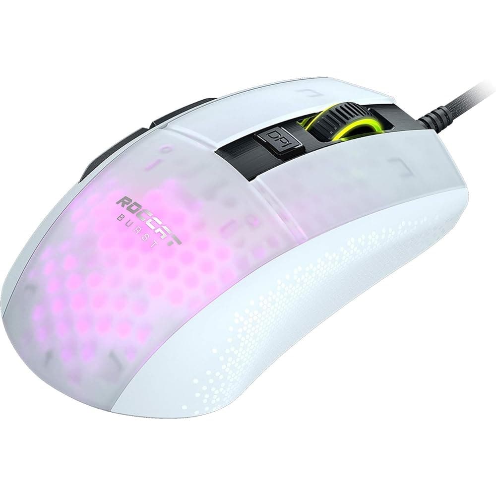 ROCCAT Burst Pro White Extreme Lightweight Optical Pro Gaming Mouse