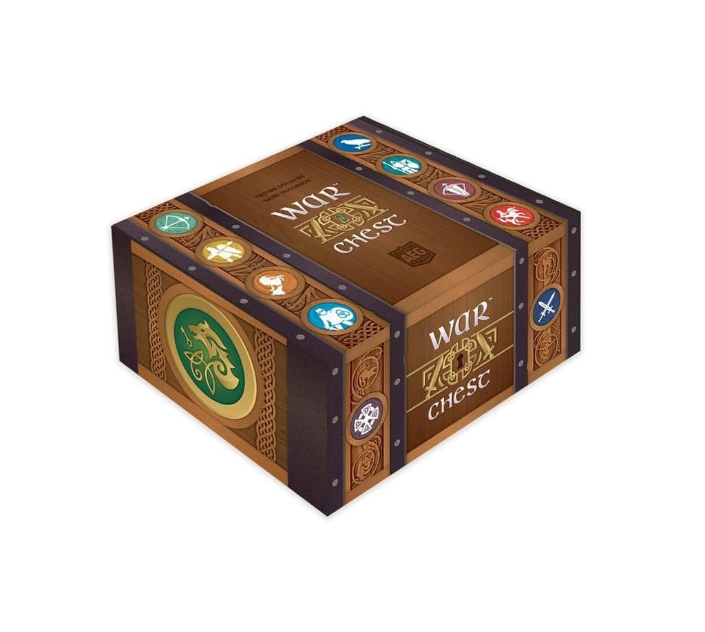 AEG War Chest - Strategy Board Game, Chess Like Challenge, Abstract, Easy To Learn, 2 To 4 Players, 30 Minute Play Time, For Ages 14 And Up, Alderac Entertainment Group ( ), One Size