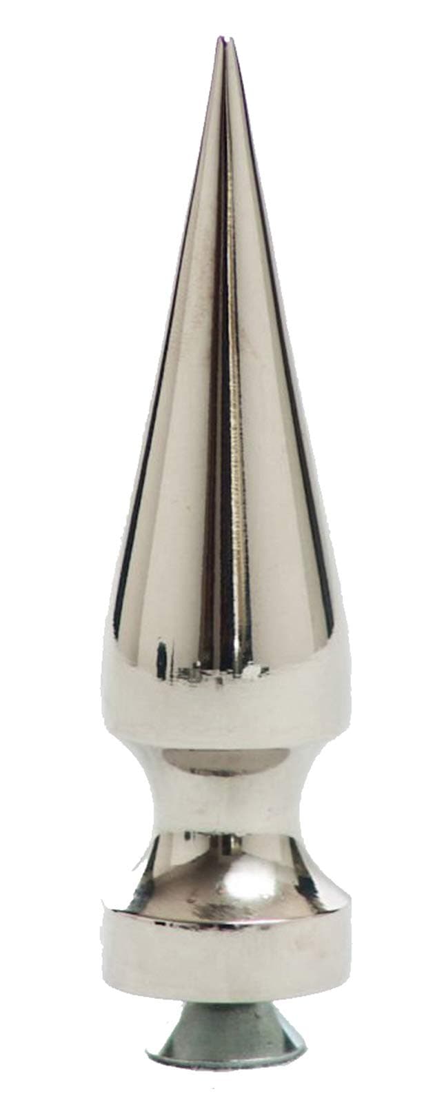 MoonshineStillProSolid Aluminum Polished Chrome Screw on Spike - 2 3/4" for Helmets Rat Rods Etc