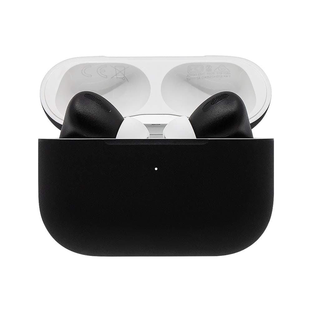 switchPainted Apple Airpods Pro Jet Black Matte, Wireless