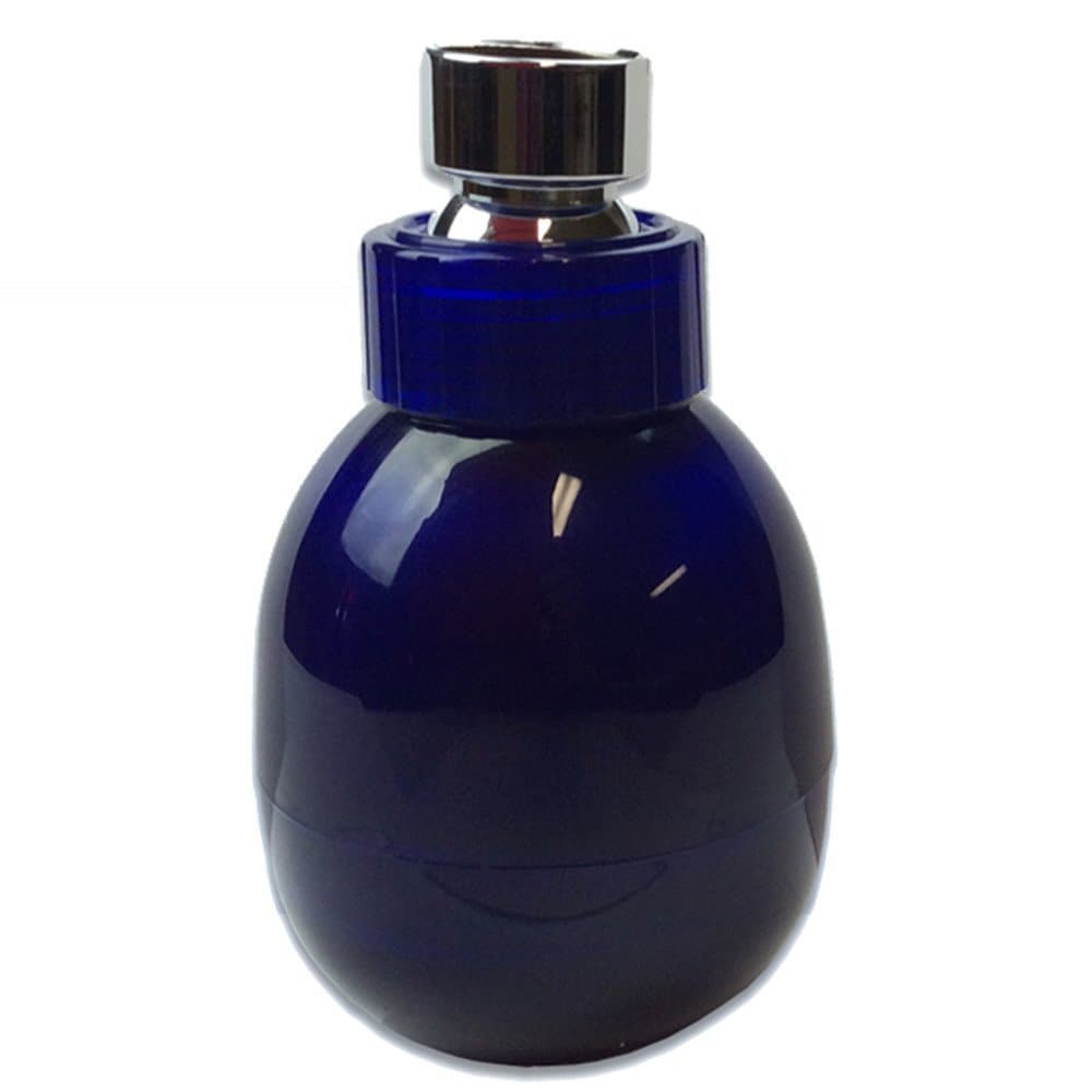 Technologies Dynamically Enhanced Structured Water Unit Shower Head, Cobalt Blue