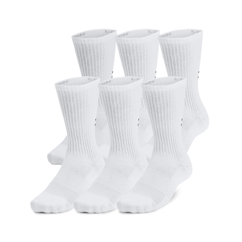 Unisex Training Cotton Crew Socks 6 Pack Sock (pack of 12)