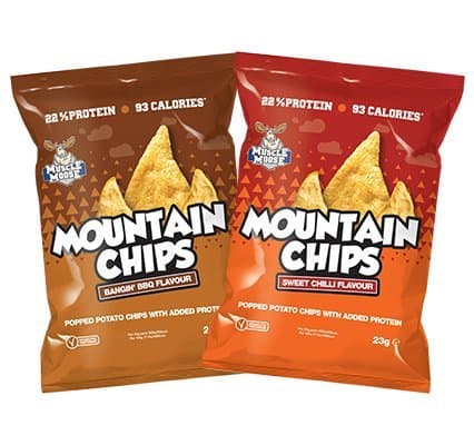 Muscle Moose Mountain Chips (Protein Crisps) (Mixed, 10), 1 Units