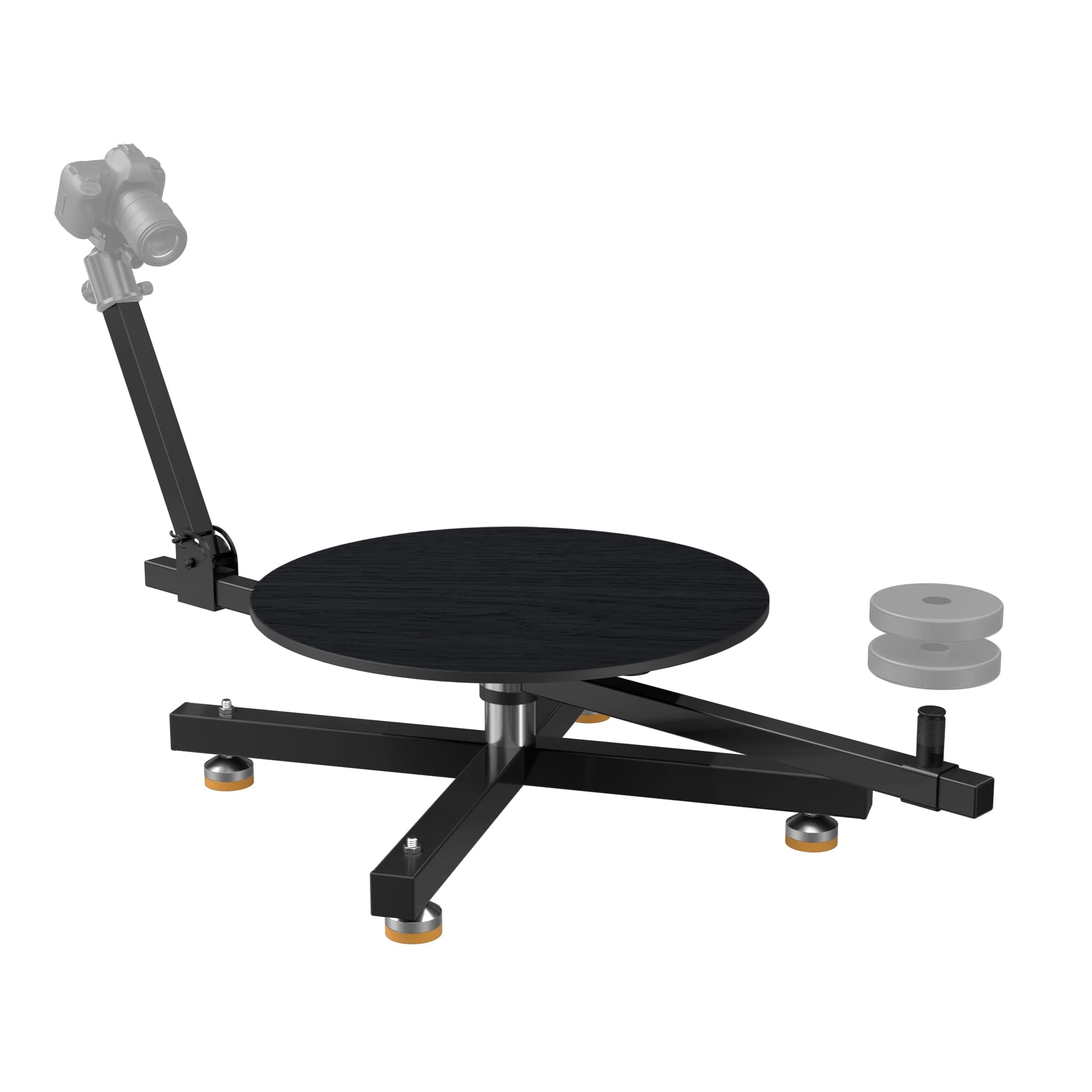 360 Degree Spinner(Standard Version) Professional Photography Turntable, Rotating Camera Slider, Spinning Photo Video Booth, Spin Platform for Product Photography, Commercial Video, Bullet-time
