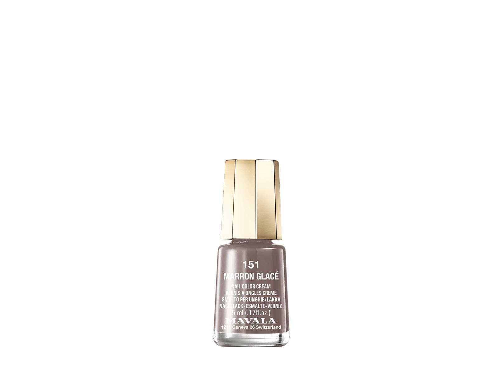 MAVALANail Lacquer, # 151 Marron Glace, 0.17 Ounce