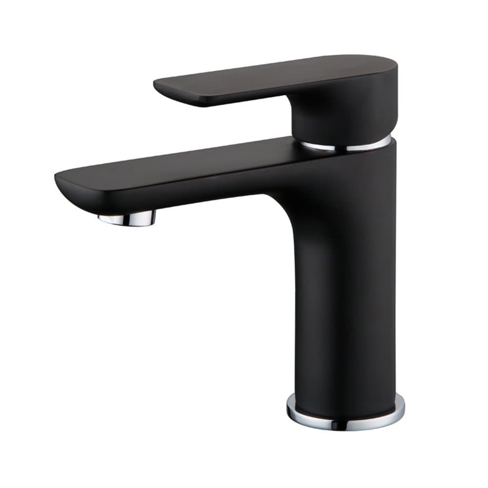 Konhard FTA07B Basin Mixer Tap, Black