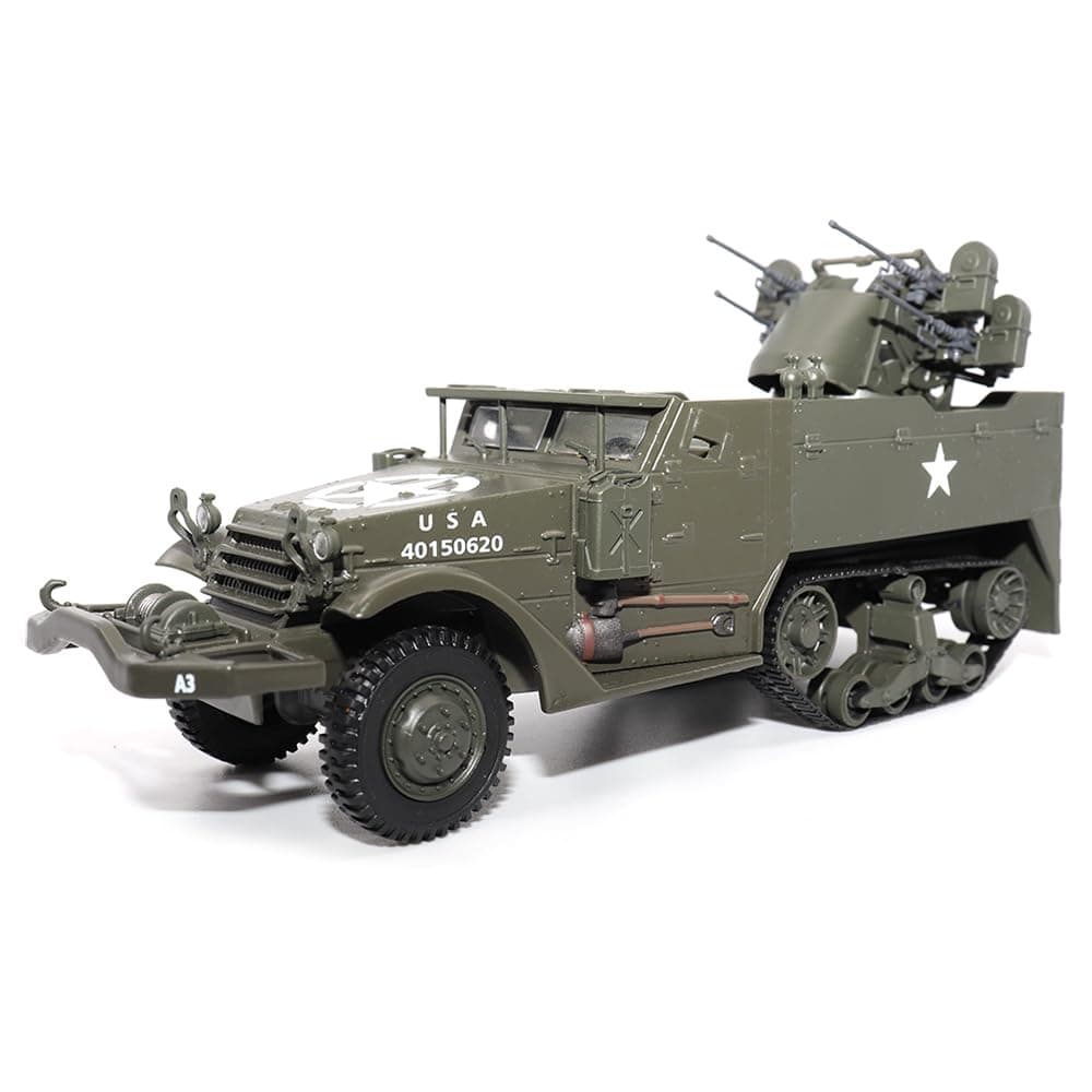 Motor city classics 1:43 Scale M16 Multiple Gun Motor Carriage - Militaria Diecast Model 23202-44