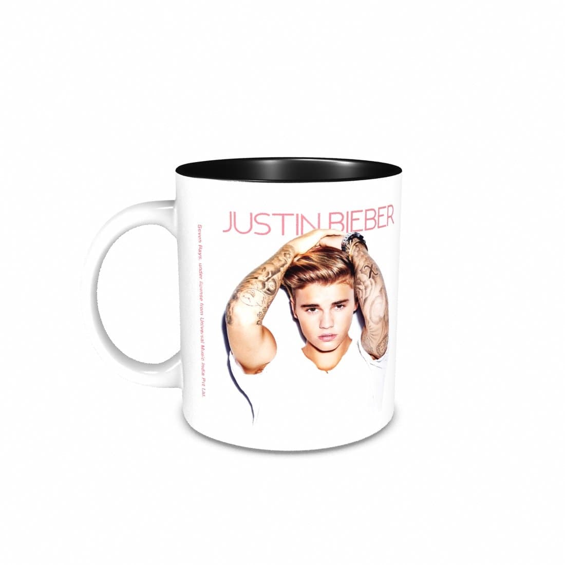 Artangle Ceramic Bravado Justin Bieber Tatoos Mug