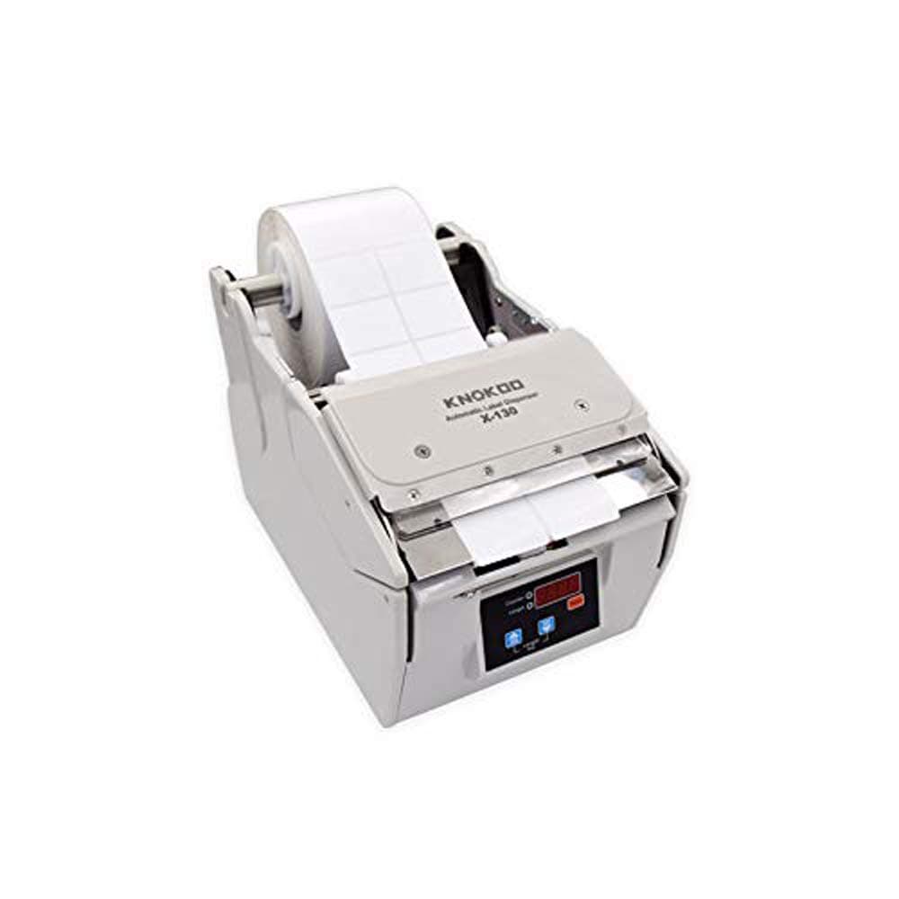 Knokoo Automatic Label Dispenser X-130 Manual Sticker Labeling Machine with Counting Function