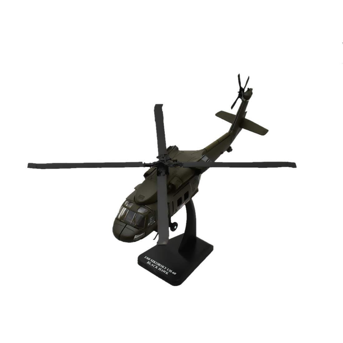 Boeing AH-64 Apache Attack Helicopter Olive Drab United States Army Military Mission Series 1/55 Diecast Model by New Ray