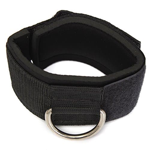 D-ring Ankle Anchor Strap Belt Multi Gym Cable Attachment Thigh Leg Pulley Strap Lifting Fitness Exercise