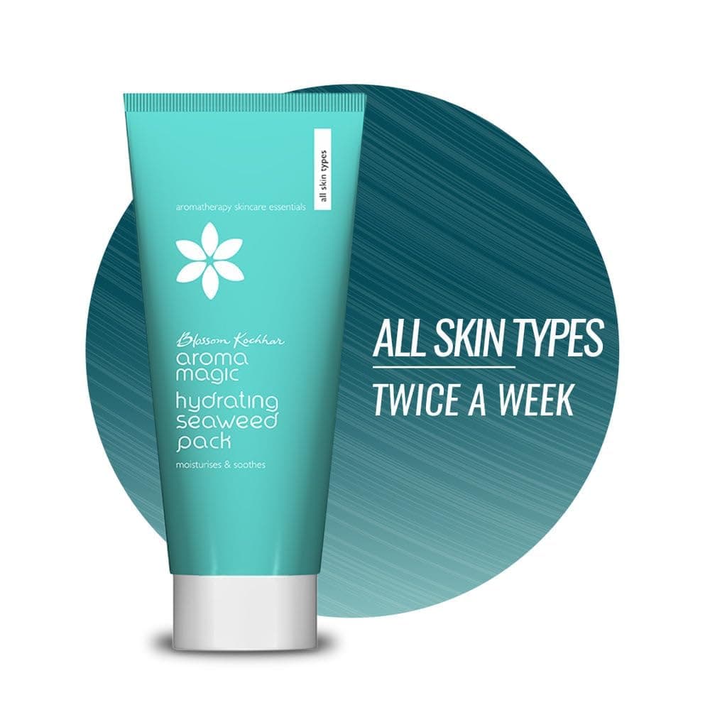 Hydrating Seaweed Multi-use Face Pack| with lotus leaf, Vitamin C & E | For Instant Hydration| | Detoxify, Oxygenate & Delay Signs of Aging |for Men & Women |All Skin Types|100gm Pack of 1