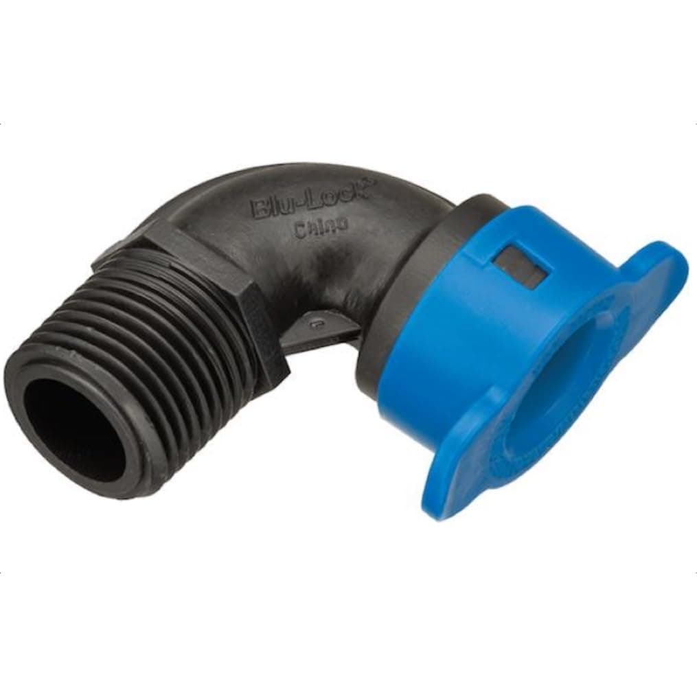 BL410-005 No Glue Needed 1/2" BLR x 1/2" Mipt Ell