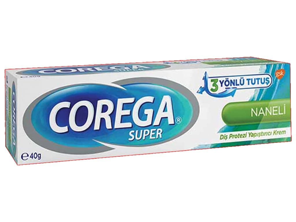 Corega Denture Fixative Cream - For Teeth & Gum 40 G