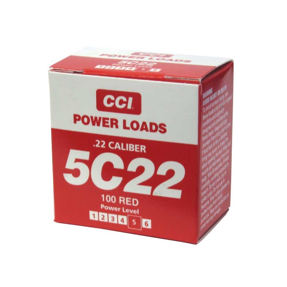 DT Systems Super PRO Dummy Launcher .22 Caliber Crimped Blank Power Loads, 100-Load Pack for Hunting Sporting Dog Training Gun Conditioning Dummy Launcher - Red, 80-100 Yards Launch Distance