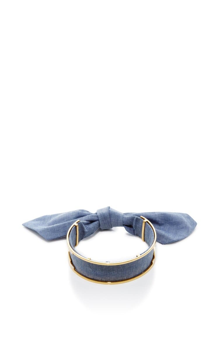 Monica Sordo Denim Choker