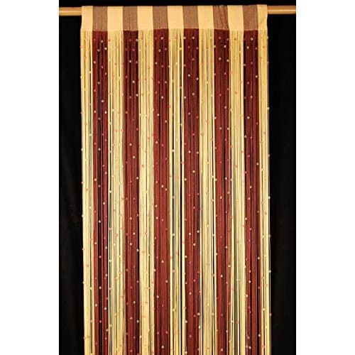 HandloomHub Polyester String Door Curtain - 7ft, Multicolour