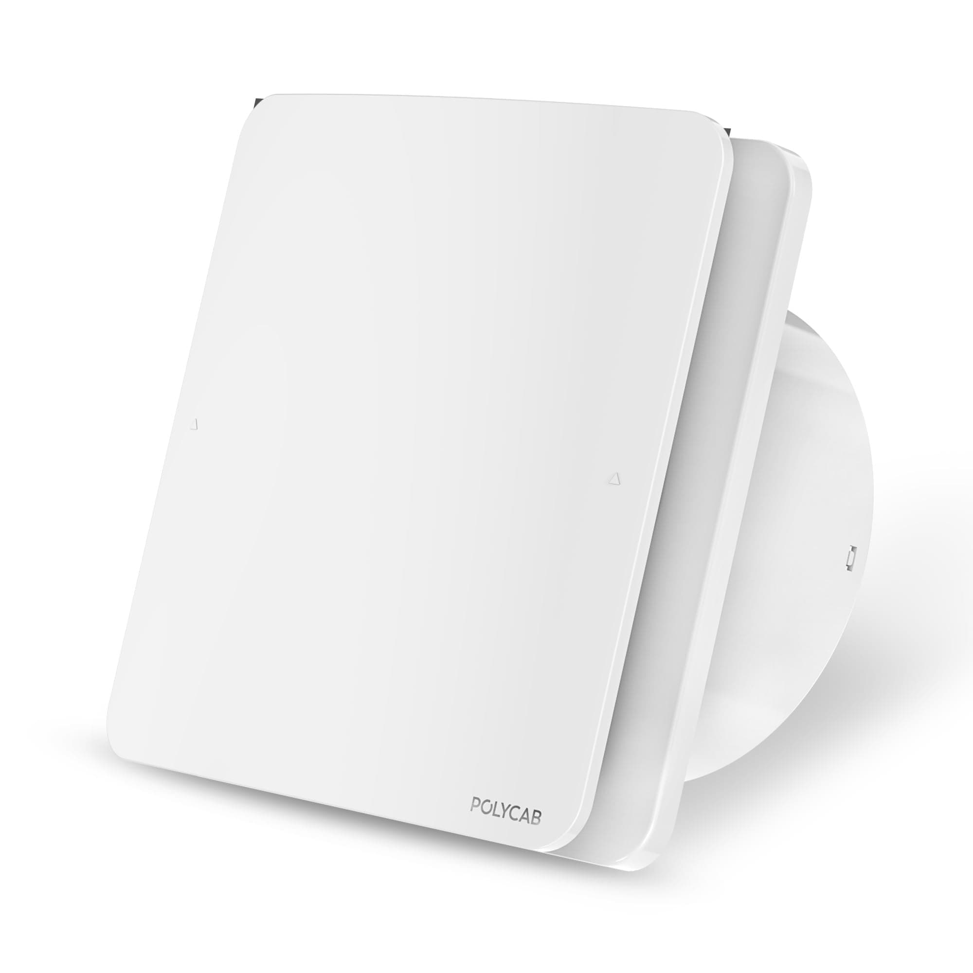 Polycab Freshly Prime BLDC 150mm Energy Efficient Exhaust fan for Kitchen, Bathroom | Noiseless, Sleek Design Easy to Clean | High Speed, Powerful Motor, 100% Copper Winding, 2 Year Warranty【White】
