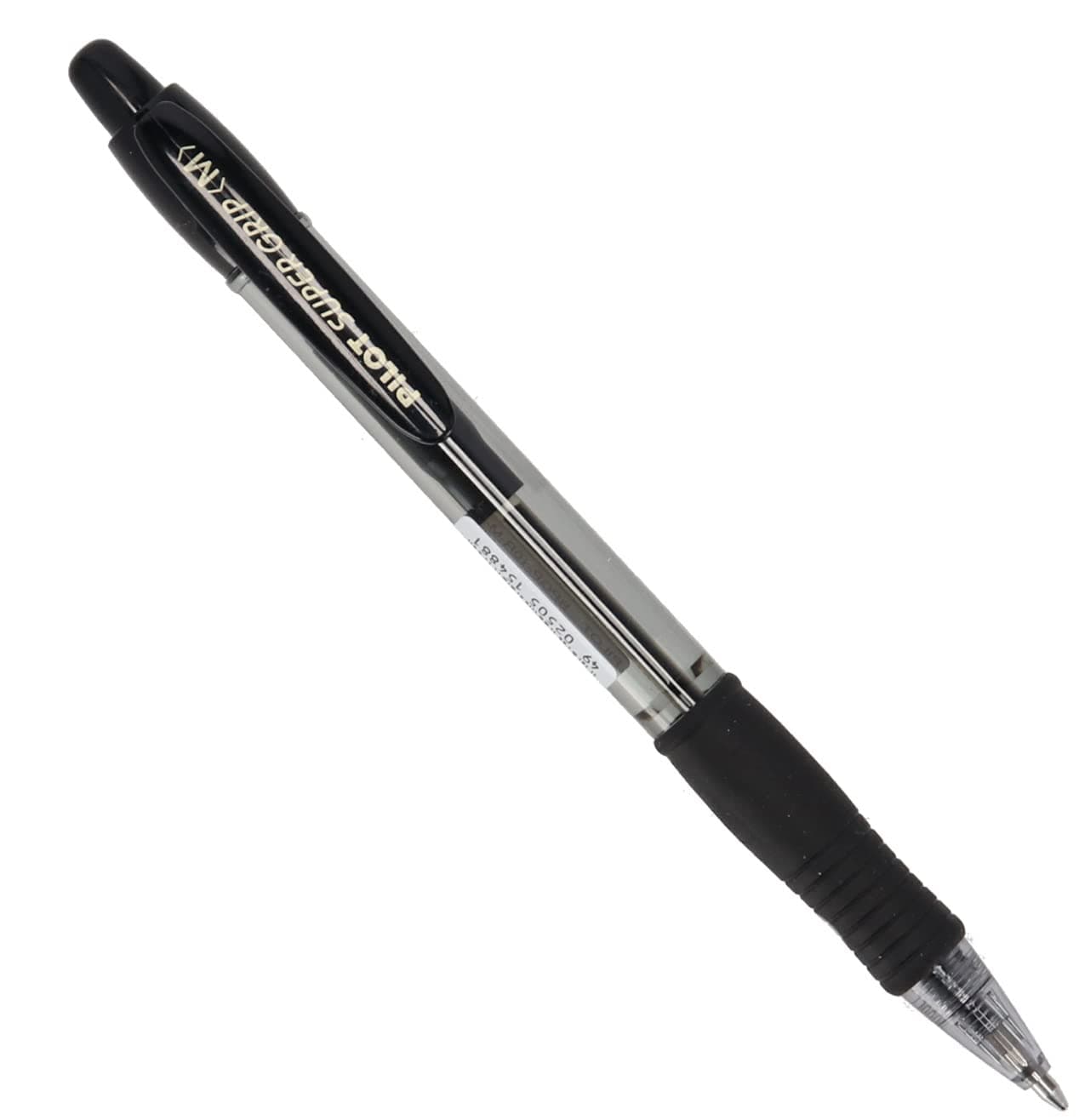 Super Grip Retractable Ballpoint Pen With 0.7Mm Tip, Black Ink