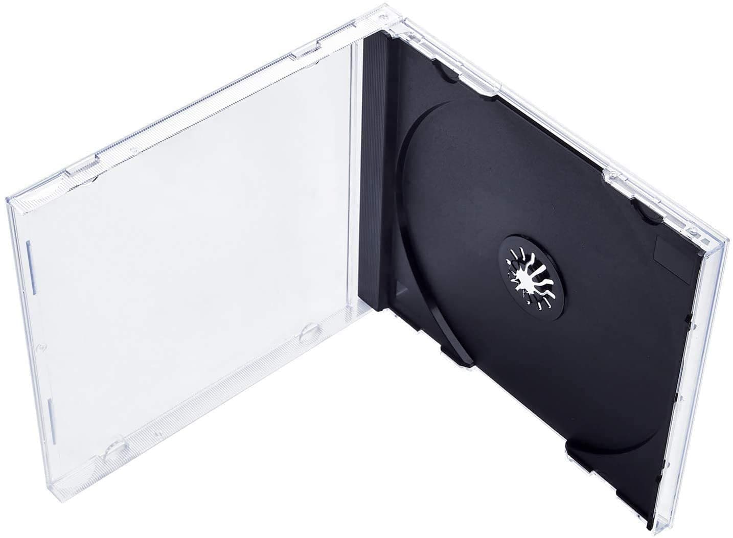 Americopy 100 Standard CD Jewel Case - Assembled - Black