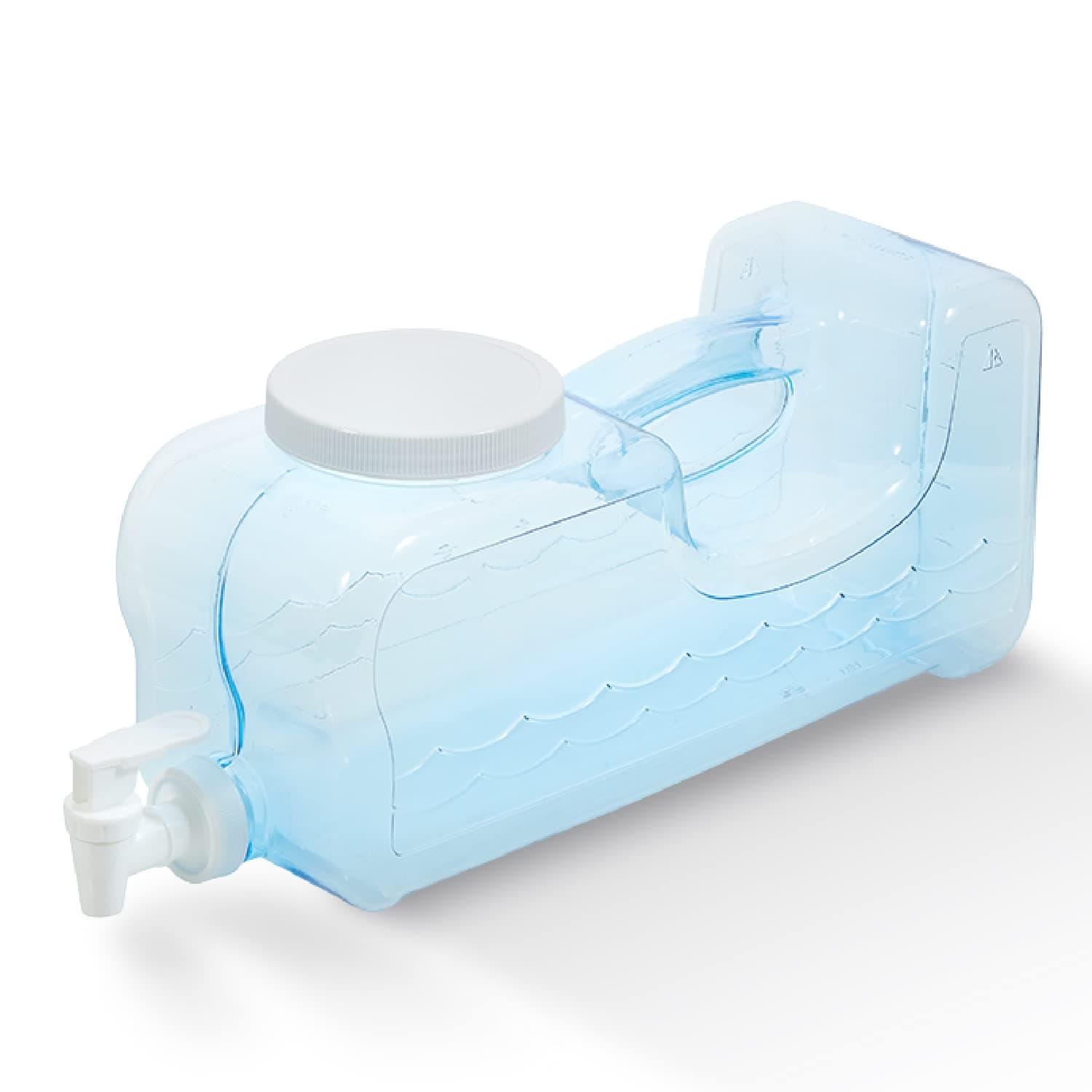 Arrow Home Products Plastic 00744 Slimline Beverage Container 5-Quart transparent 00746