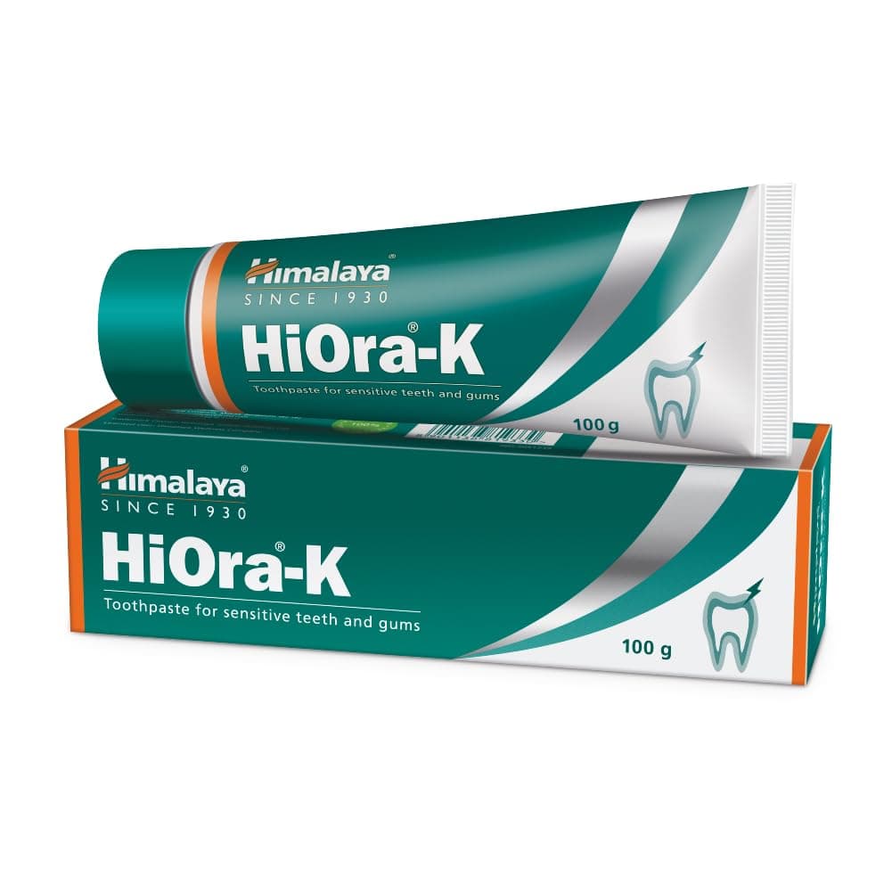 - HiOra-K toothpaste (100 g) | For sensitive teeth and halitosis | Reduces discomfort from hot and cold stimuli| Helps to prevent oral infections and gum diseases